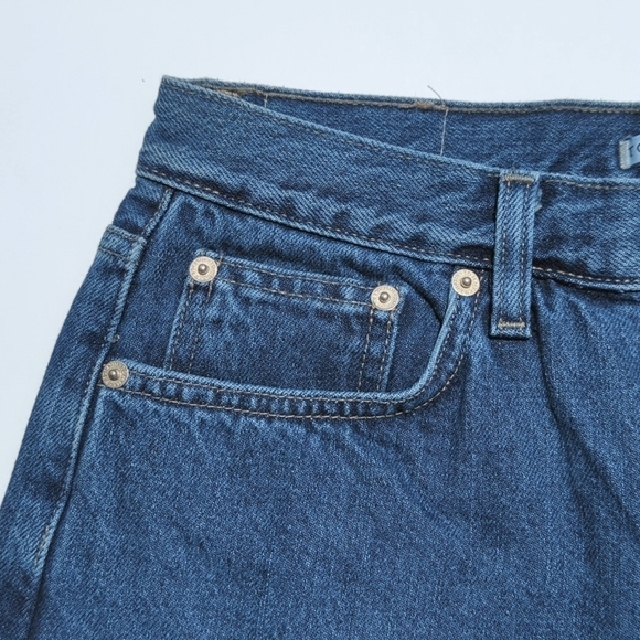 Tommy Hilfiger 2000 Vintage Medium Wash High Waisted Straight Leg Jeans Blue 12 - Picture 12 of 16